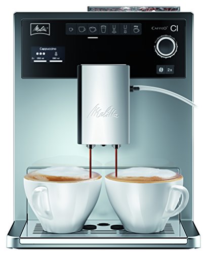 Melitta Caffeo CI Special E970-306, Kaffeevollautomat mit Zweikammern-Bohnenbehälter