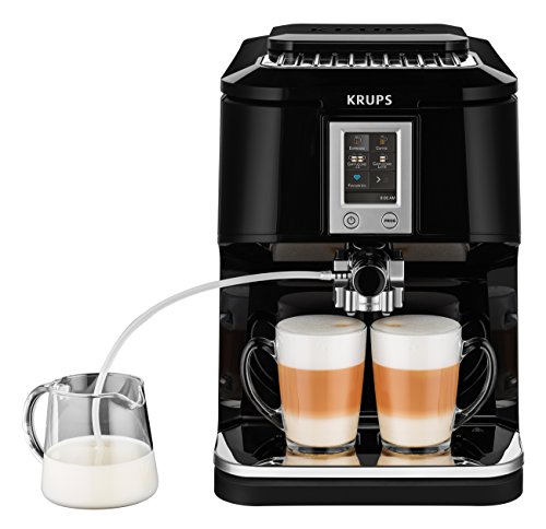 Krups EA8808 Kaffeevollautomat (Two-in-One-Touch Funktion, 15 bar, Touchscreen-Farbdisplay)