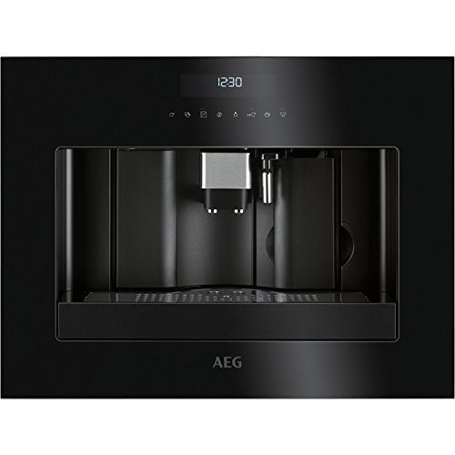 AEG kke884500b eingebaut vollautomatisch Maschine Espresso Schwarz – Kaffeemaschine (eingebaut, Maschine Espresso, Kaffeebohnen, gemahlener Kaffee, Kaffeemühle, schwarz)