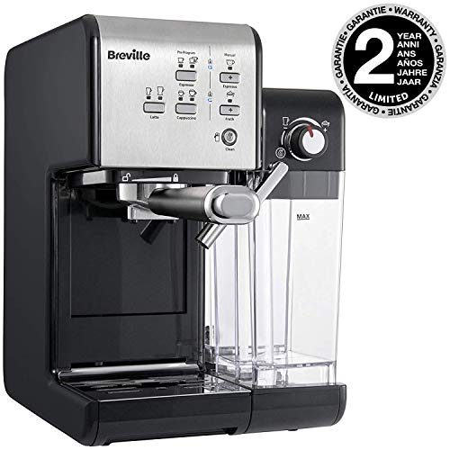 Breville PrimaLatte II Kaffee- und Espressomaschine VFC108X-01, 19 bar