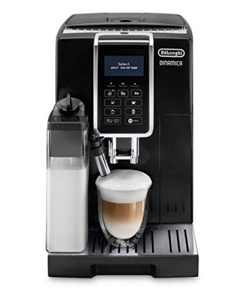 De'Longhi Dinamica ECAM 350.55.B - Kaffeevollautomat mit integriertem Milchsystem