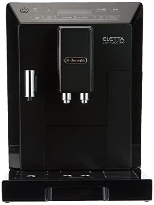 De’Longhi ECAM 44.666.B ELETTA Cappuccino, ECAM44.660.B, Hochglanz-schwarz
