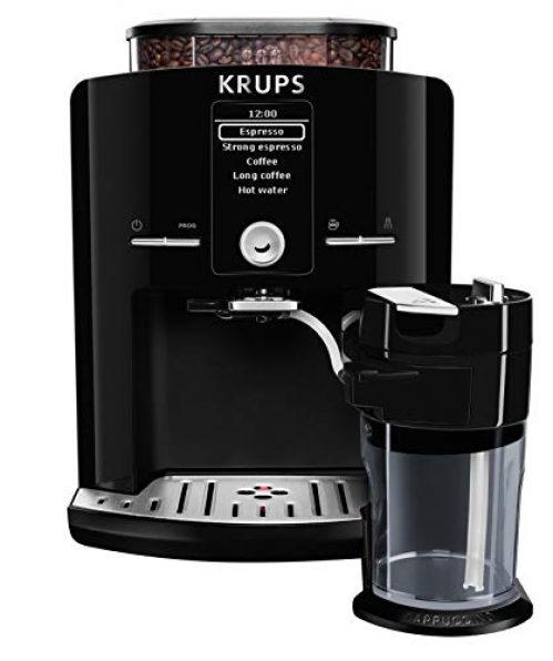 Kinder Kaffeemaschine Kaffeevollautomat ideal für die Spielküche brühe Dir deinen Lieblingskaffee Espresso spiele einfach die Erwachsenen nach Cappuccino Latte macchiato mit Licht und Geräusche
