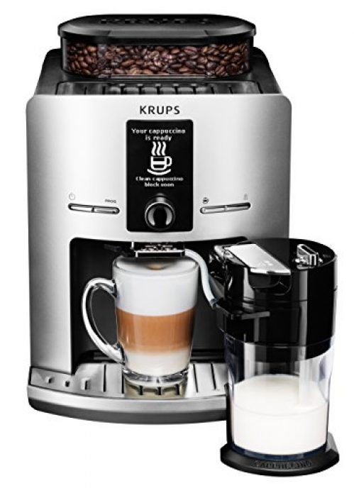 KRUPS EA829E Kaffeevollautomat Latt´Espress One-Touch-Funktion
