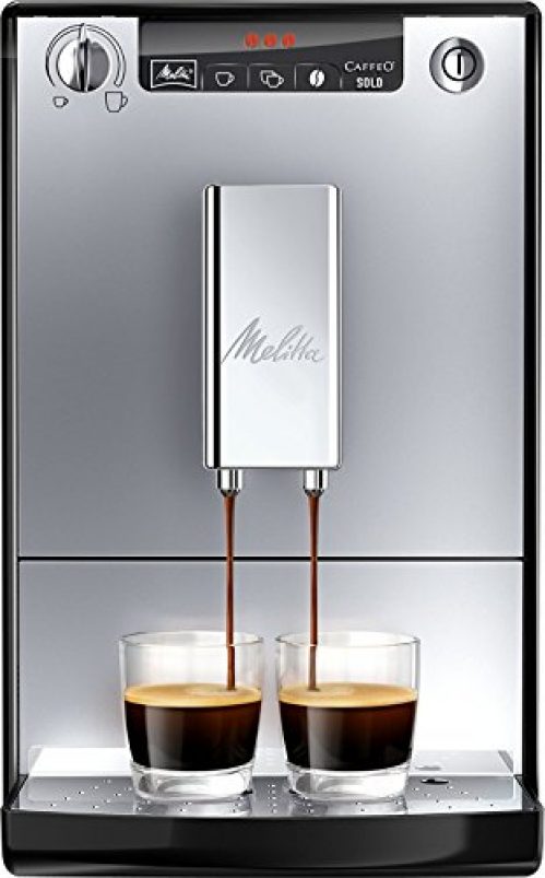 Melitta Caffeo Solo E950-103 Schlanker Kaffeevollautomat mit Vorbrühfunktion | 15 Bar | LED-Display
