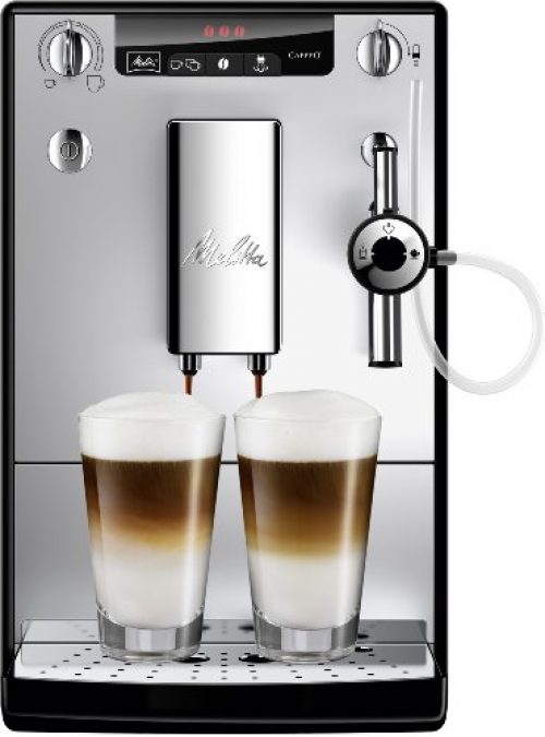 Melitta Caffeo Solo & Perfect Milk E957-103 Schlanker Kaffeevollautomat mit Auto-Cappuccinatore