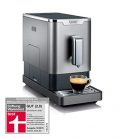 SEVERIN Kaffeevollautomat mit Mahlwerk, Für Kaffeebohnen, Ultrakompaktes Slim-Design, Eco-Modus, KV 8090, Grau/Schwarz